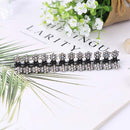 ncmama 12pcs/set Mini Rhinestone No-Slip Grips Hair Clips for Women Girls Glitter Teeth Metal Clamps Flower Hair Accessories