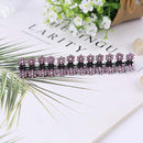 ncmama 12pcs/set Mini Rhinestone No-Slip Grips Hair Clips for Women Girls Glitter Teeth Metal Clamps Flower Hair Accessories