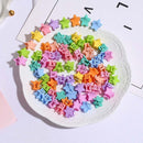 ncmama 12pcs/set Mini Rhinestone No-Slip Grips Hair Clips for Women Girls Glitter Teeth Metal Clamps Flower Hair Accessories