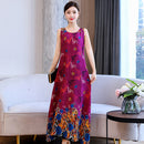 20 Colors Summer Long Dress 2022 Loose Summer Clothes for Women Everyday Dresses Casual O-Neck Elegant Sleeveless Women Dress
