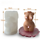 European style Retro Roman Column Candle Silicone Mold Handmade DIY Baking Molds Plaster Soap Mould Christmas Gifts Decoration
