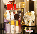 Make Up Organizer Box 360 Degree Rotation Cosmetic Organizer Transparent Fashion Spin Multi-Function Detachable Dressing Table