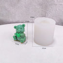 1pc 3D Owl Candle Mold Silicone Mold for Candle Making DIY Handmade Resin Molds for Plaster Wax Mould Soap Making Cake Kit