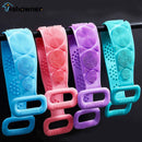Body Sponge Silicone Brushes Bath Towels Body Scrubber Rubbing Back Peeling Massage Shower Extended Scrubber Skin Clean Brushes