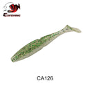 ESFISHING 100mm125mm155mm200mm Easy Shiner Quality Pesca Soft Fishing Lure Silicone Bait Wobblers Leurre Souple Free shipping
