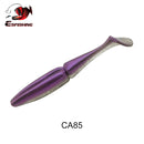 ESFISHING 100mm125mm155mm200mm Easy Shiner Quality Pesca Soft Fishing Lure Silicone Bait Wobblers Leurre Souple Free shipping