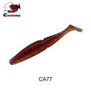 ESFISHING 100mm125mm155mm200mm Easy Shiner Quality Pesca Soft Fishing Lure Silicone Bait Wobblers Leurre Souple Free shipping