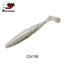 ESFISHING 100mm125mm155mm200mm Easy Shiner Quality Pesca Soft Fishing Lure Silicone Bait Wobblers Leurre Souple Free shipping