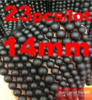 5A Quality !  Black Dull Polish Matte Onyx Agata Round natural stone Beads 16"/Strand 4 6 8 10 12 14 MM Pick Size  No.BOB01
