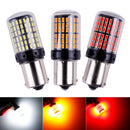 1颗 3014 144smd CanBus S25 1156 BA15S P21W LED BAY15D BAU15S PY21W 灯泡 T20 LED 7440 W21W W21/5W LED灯泡 用于转向灯